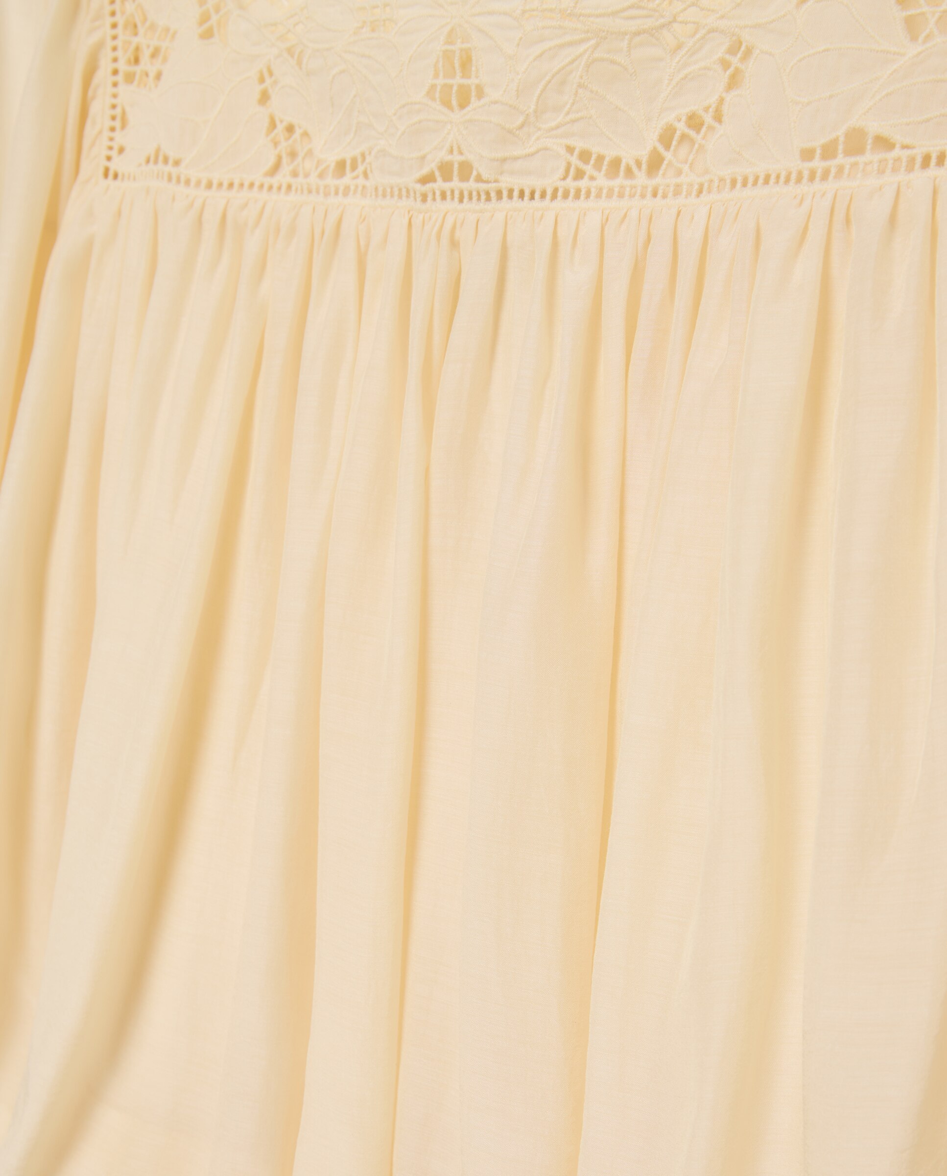 Vestido mini Bege-5