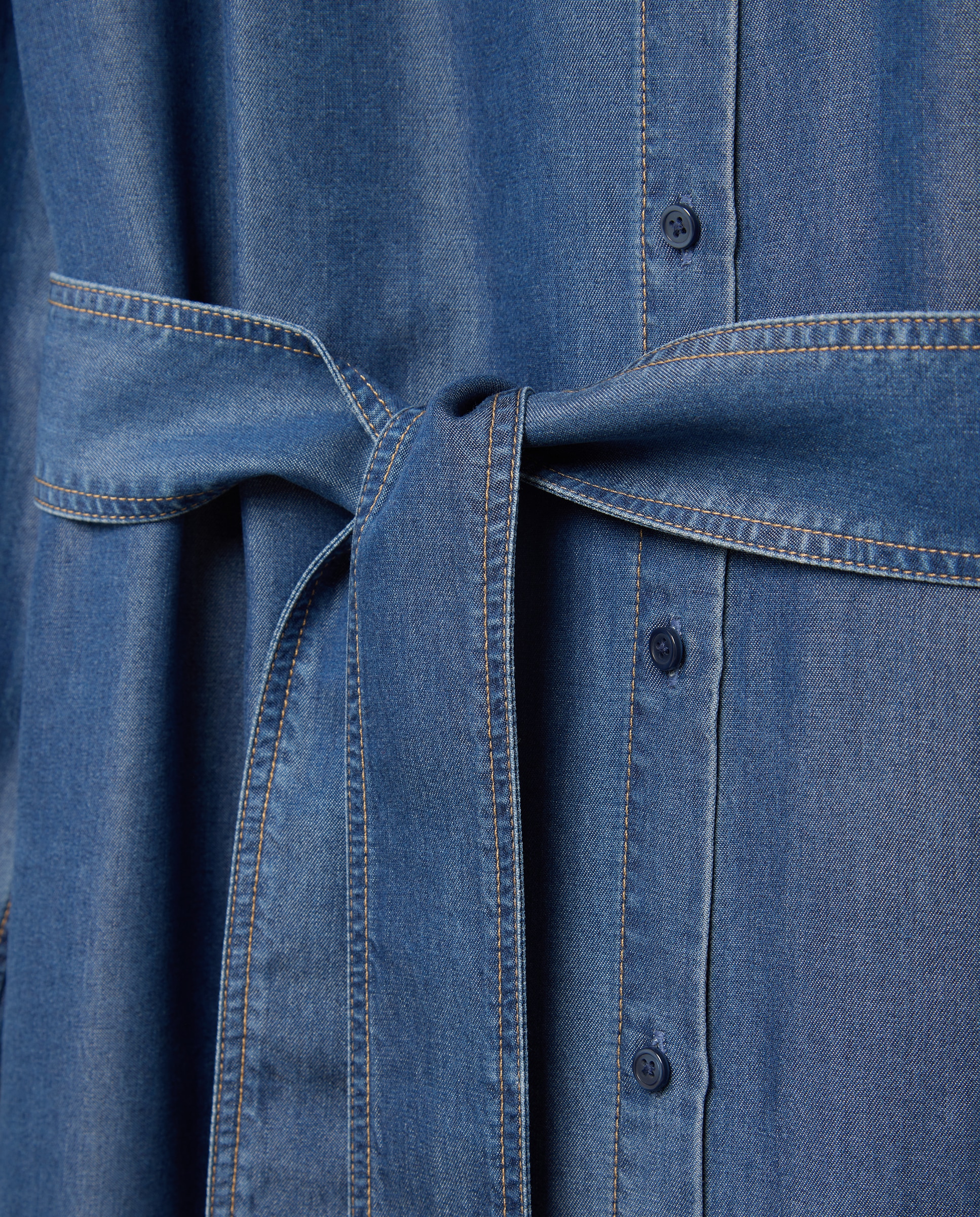 Vestido mini Azul-5