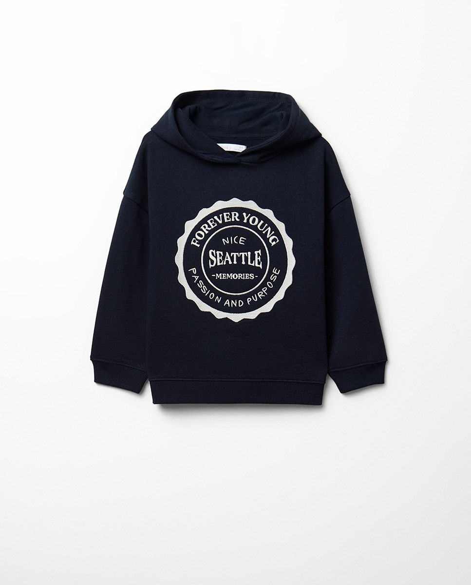 Conjunto com Capuz Sfera Azul-marinho-2