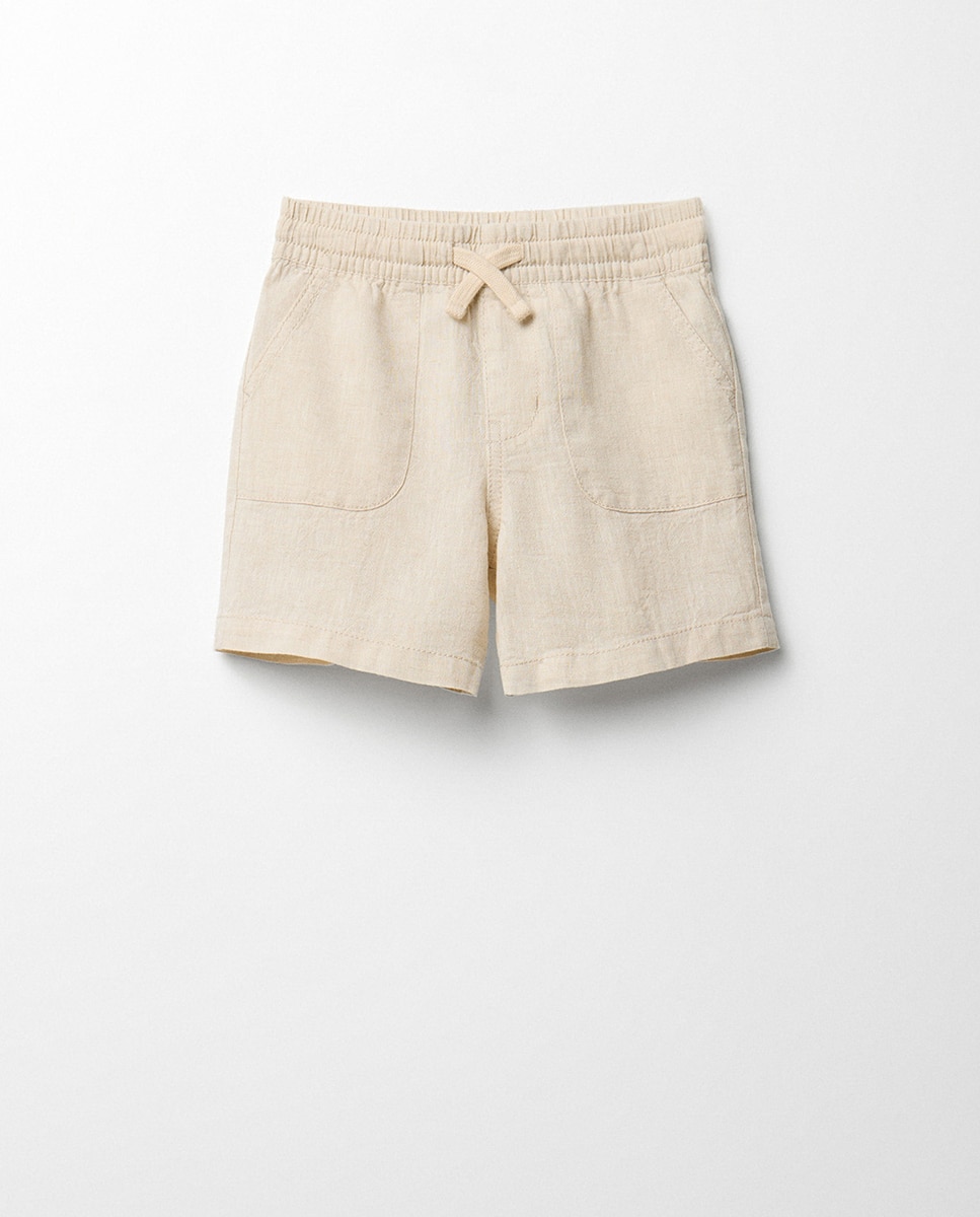 Imagem 0 de Bermudas de Algodão e Linho