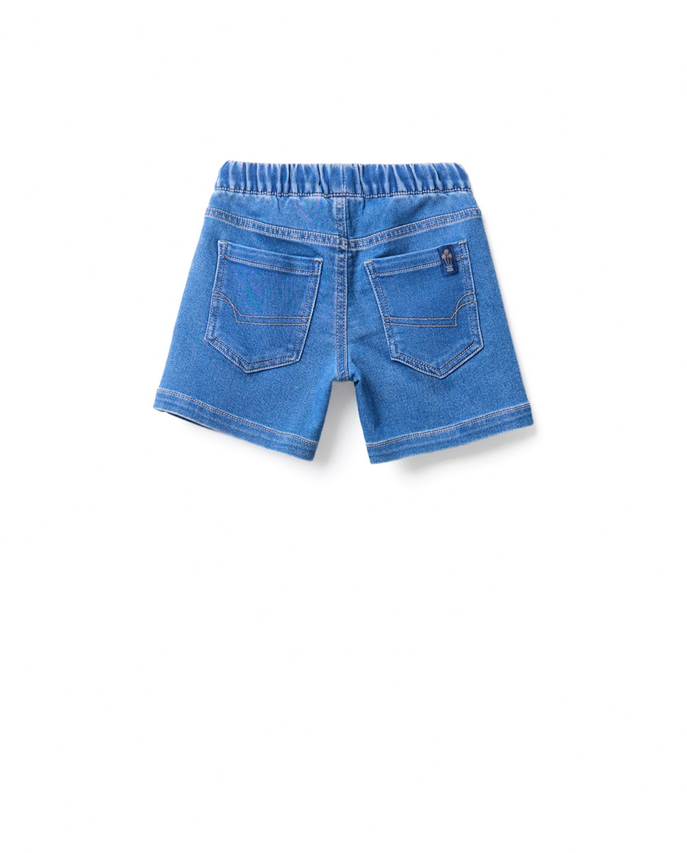 Bermudas de Ganga Terry Azul pálido-3