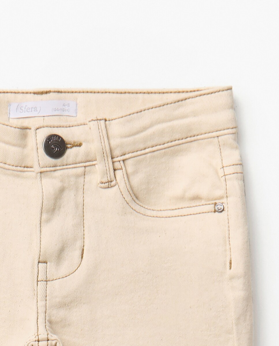 Calças Básicas Cru-2