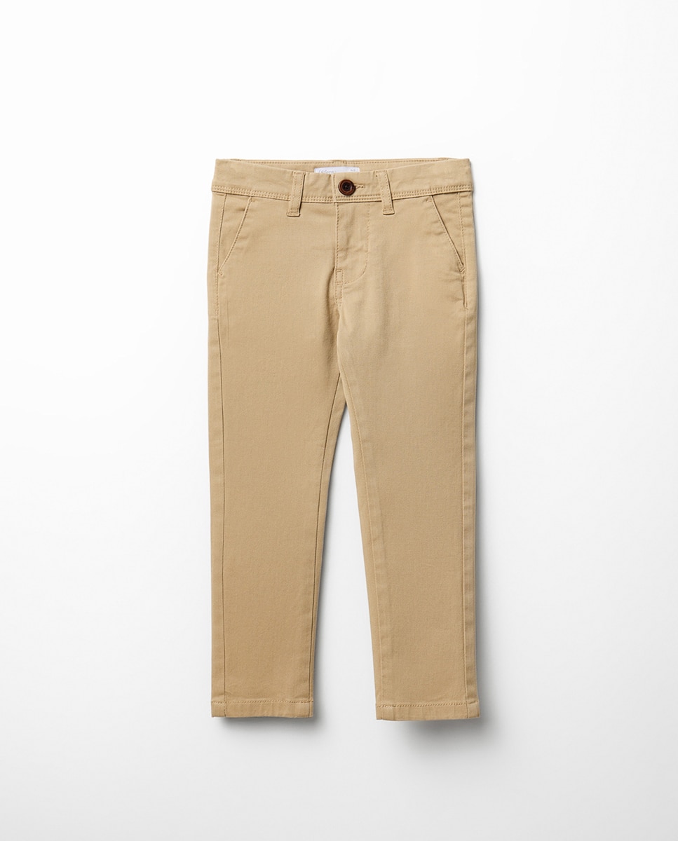 Pantalón chino básico - Sfera - 730 Camel 730 Camel-2