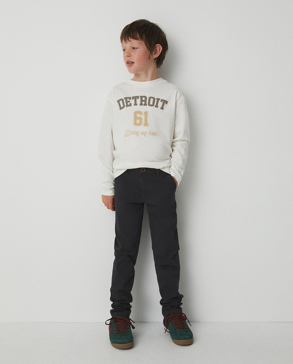 Imagen 0 de Pantalón chino básico 520 Kaki