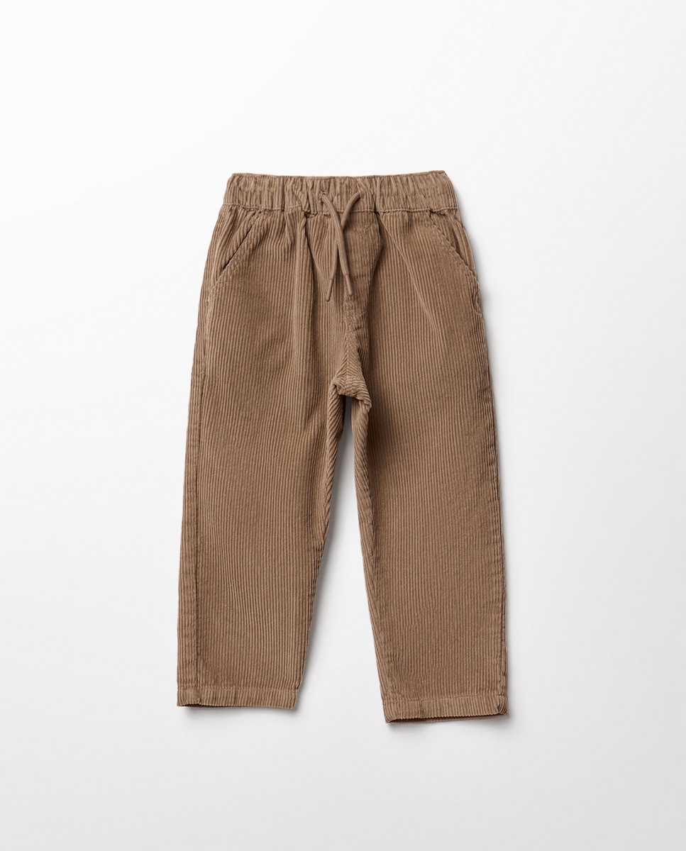 Pantalón pana gruesa - Sfera - Beige Beige-1