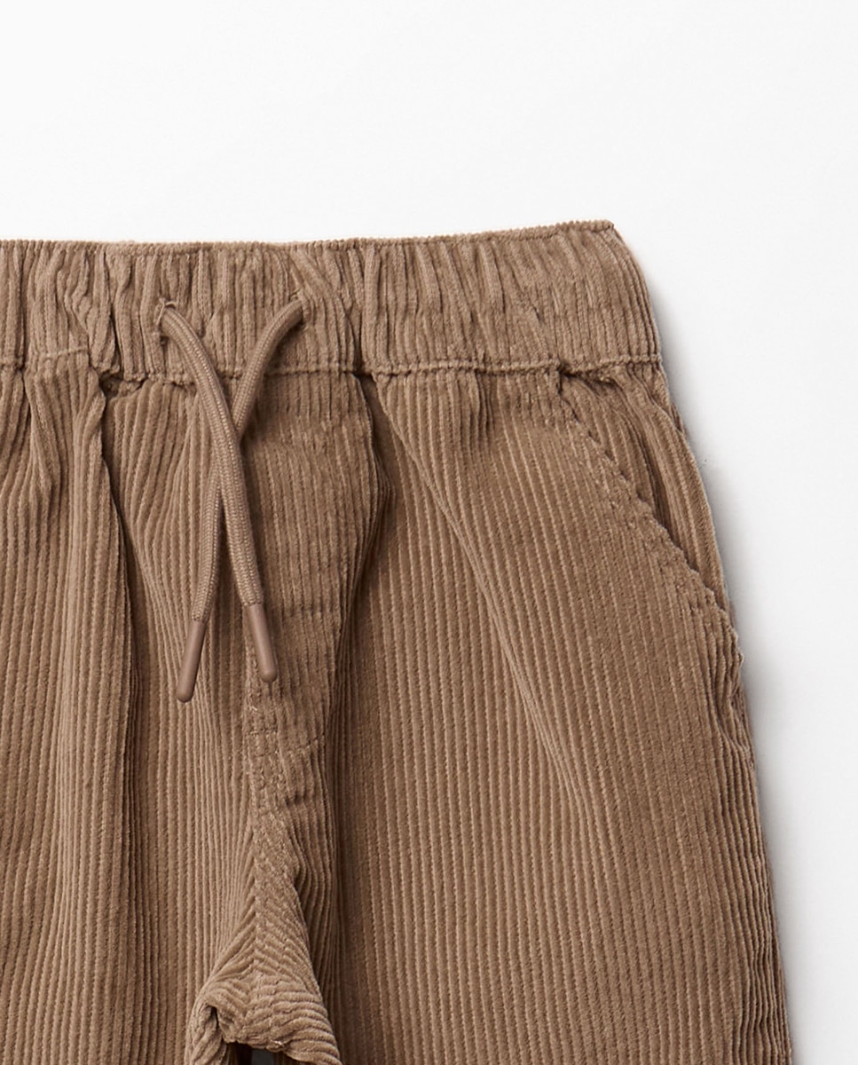 Pantalón pana gruesa - Sfera - Beige Beige-2