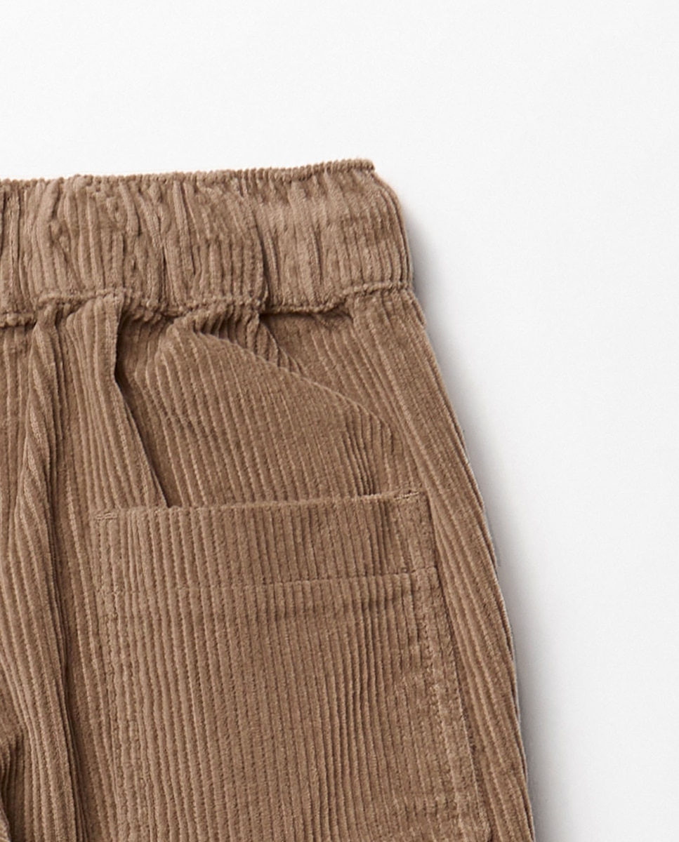 Pantalón pana gruesa - Sfera - Beige Beige-4