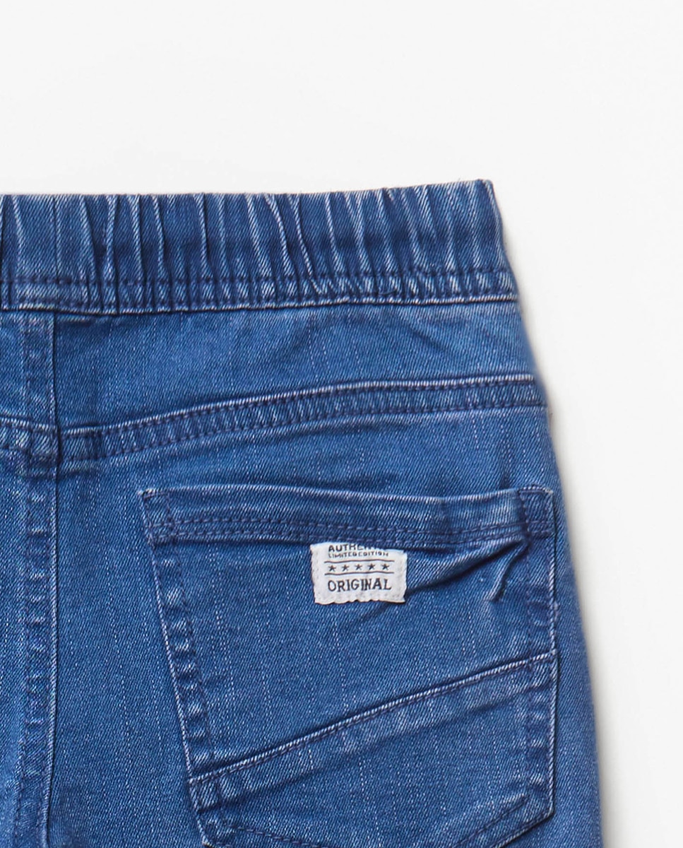 Jeans Jogger Sfera Azul-6