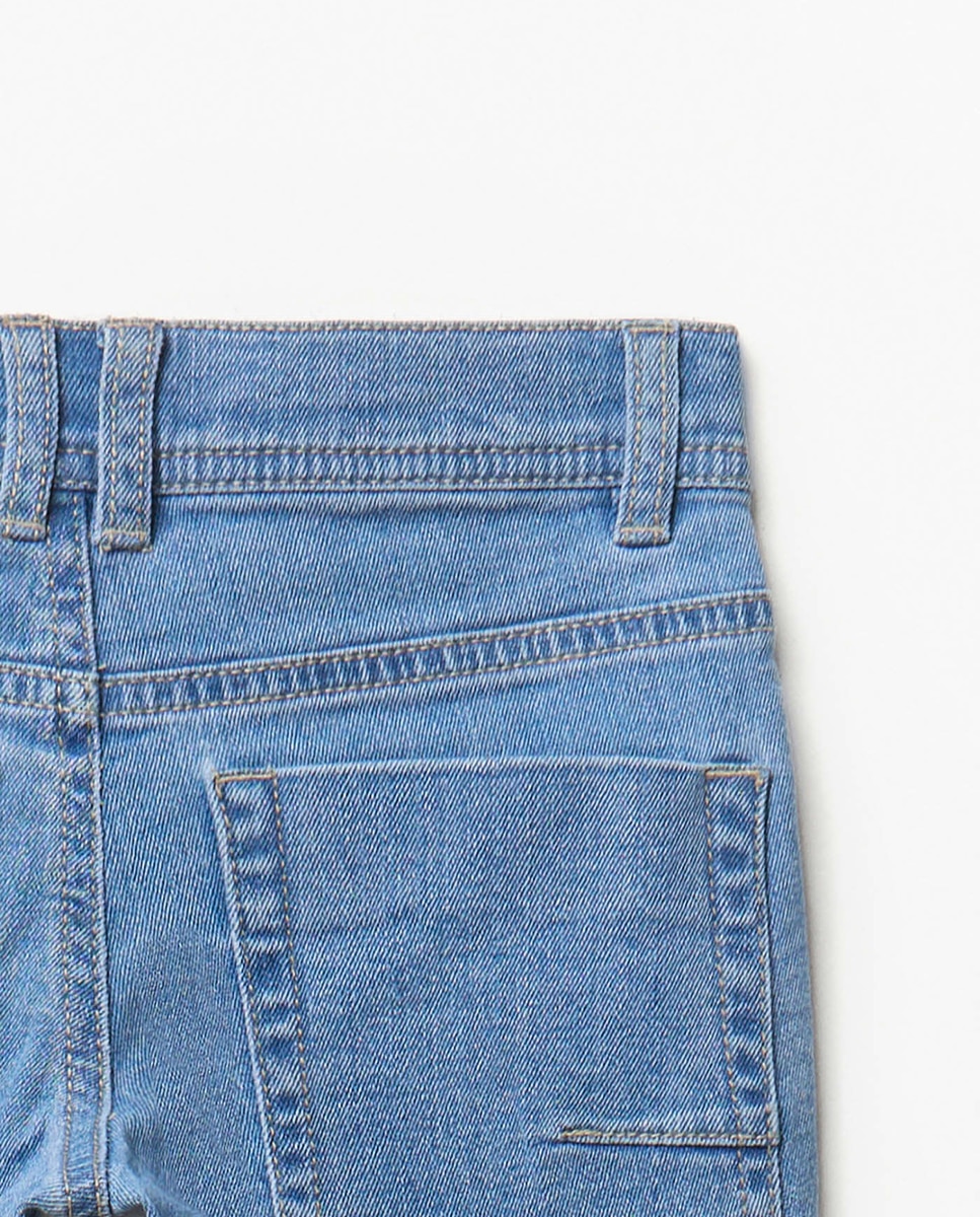 Jeans Básicas Sfera Azul-claro-4