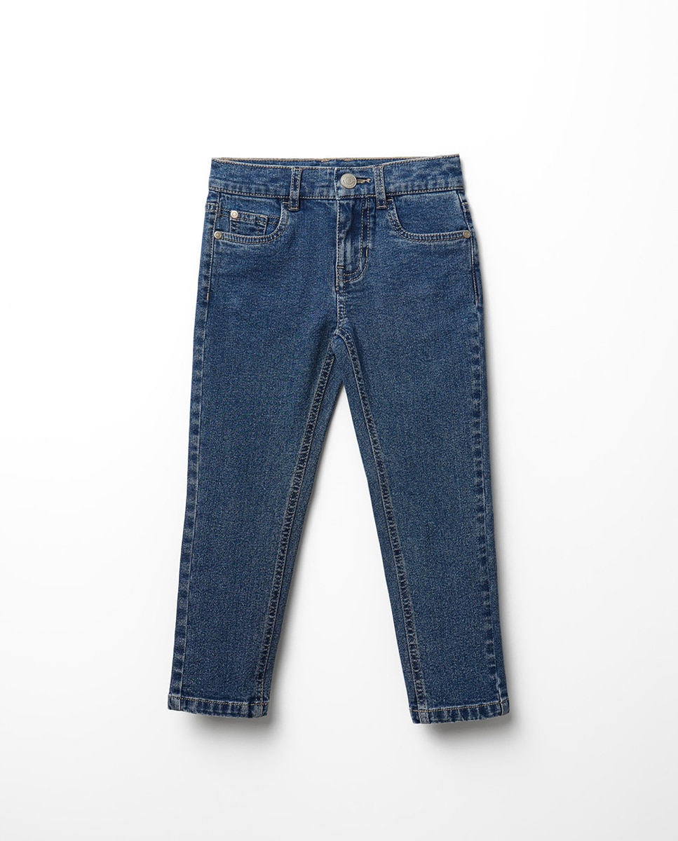 Imagem 0 de Jeans Básicas com 5 Bolsos