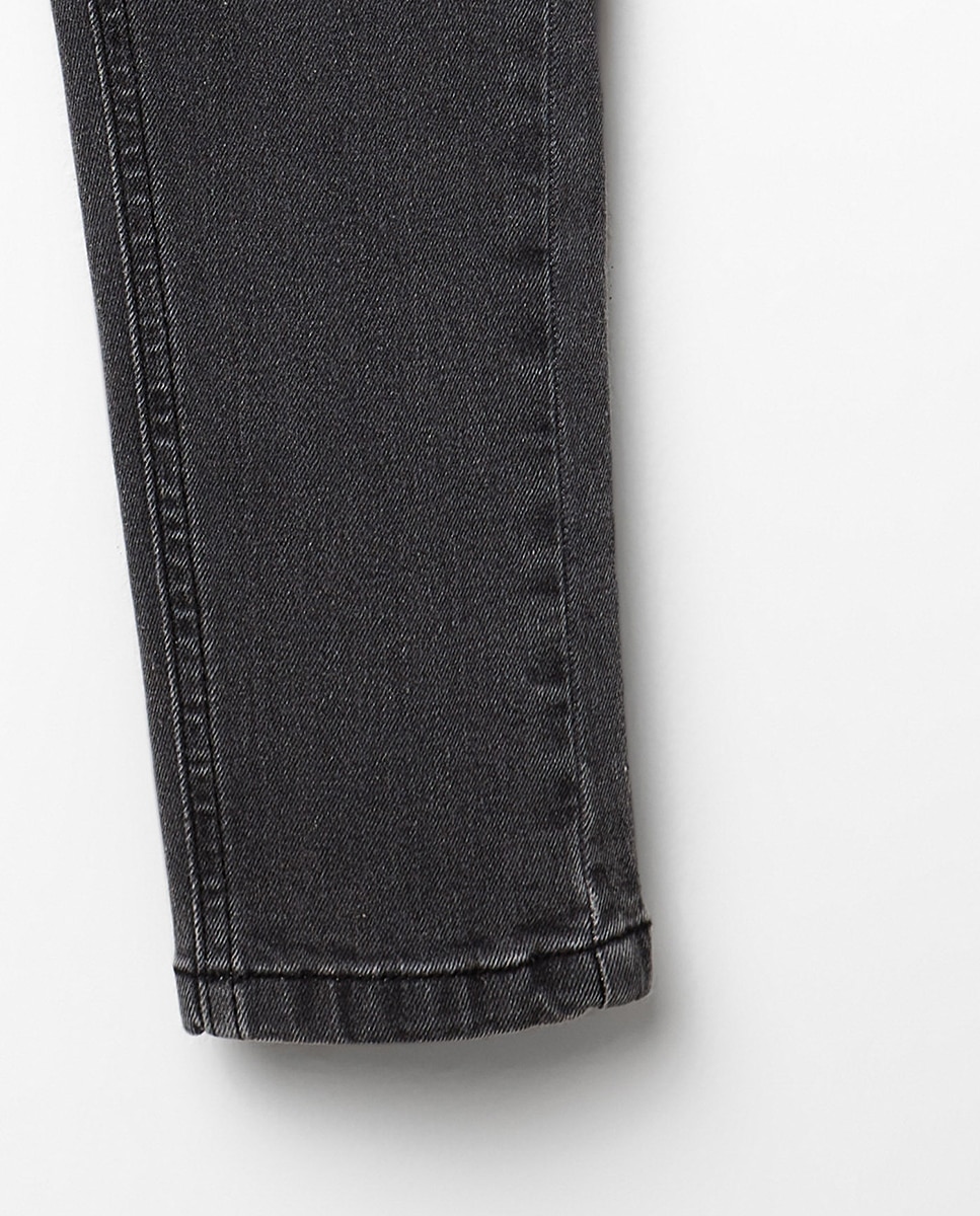 Denim básico 5 bolsillos - Sfera - Plomo Plomo-4
