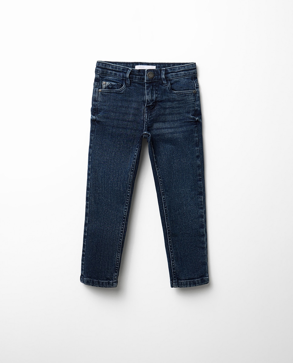 Imagem 0 de Jeans Slim com Detalhe no Bolso