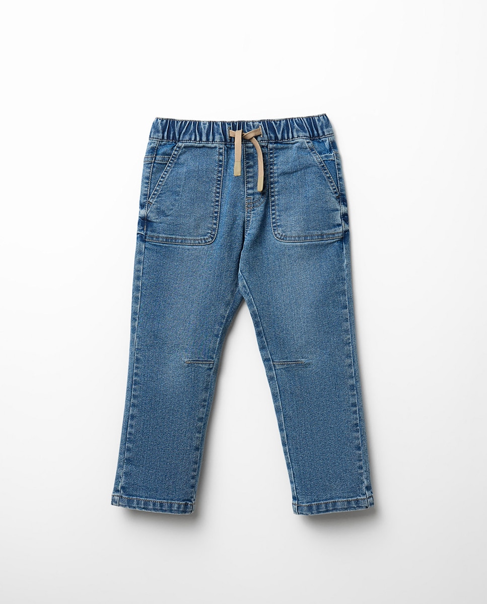 Imagem 0 de Jeans com Cintura Elástica