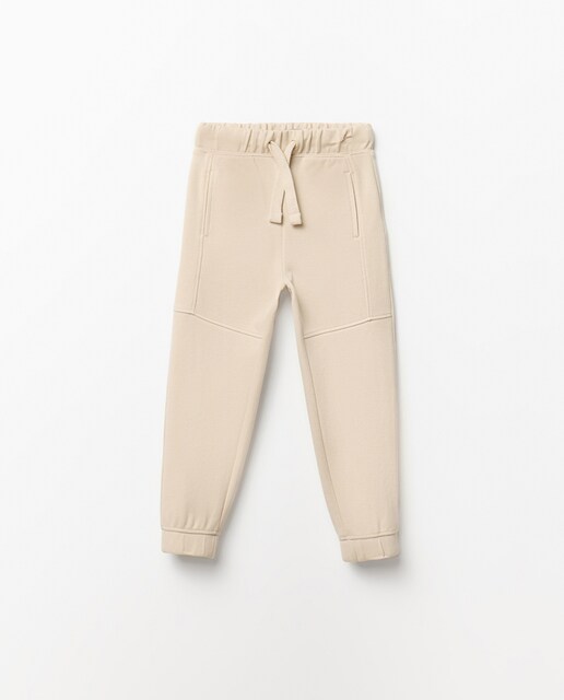 Imagem 0 de Calças com Piqué e Felpa