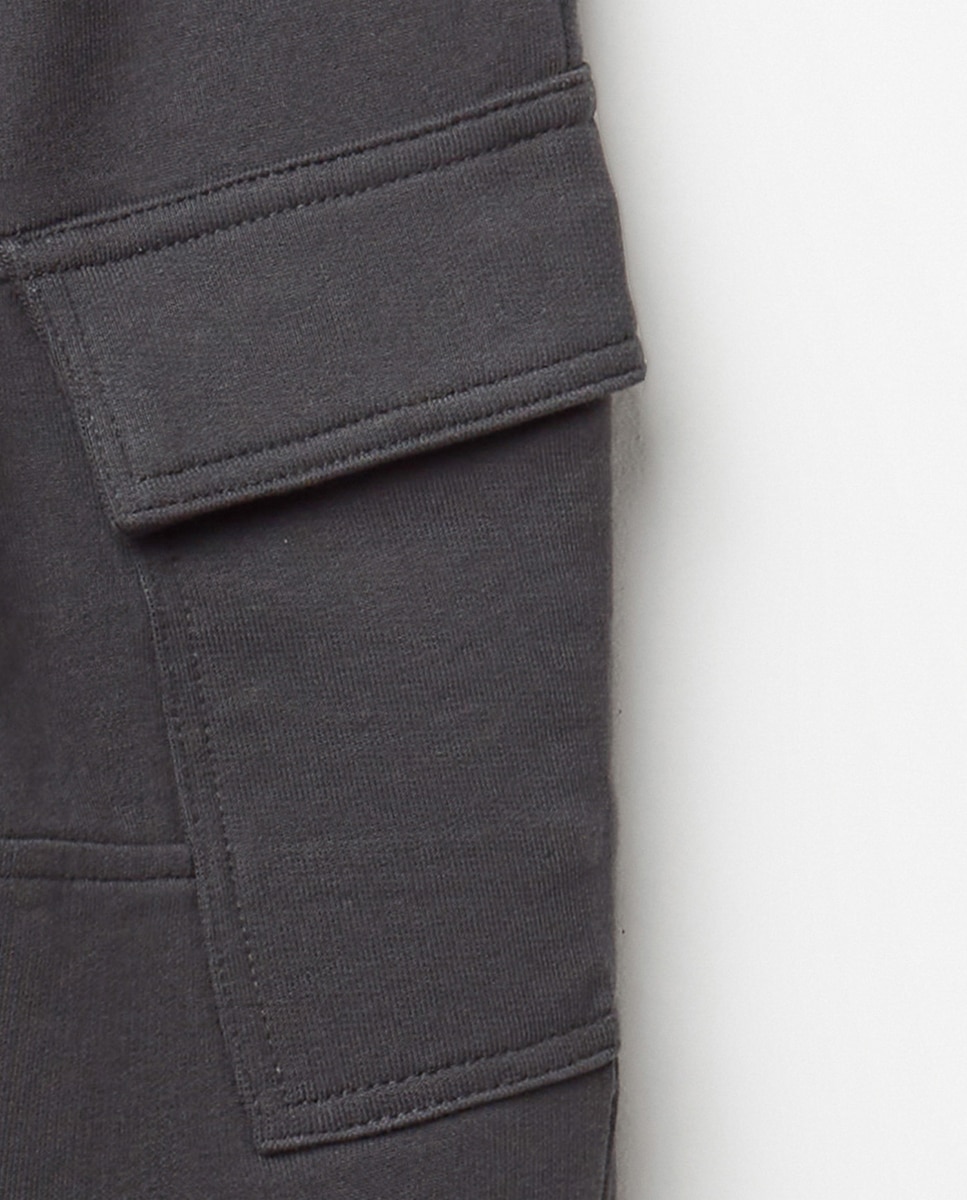 Pantalón jogger cargo - Sfera - Gris oscuro Gris oscuro-2