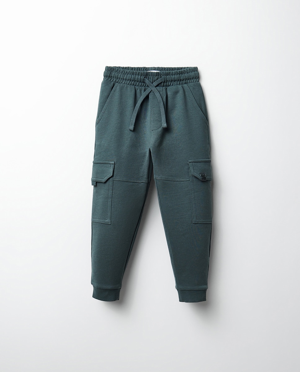 Imagen 1 de Pantalon jogger cargo - Sfera - Verde Salvia Verde Salvia