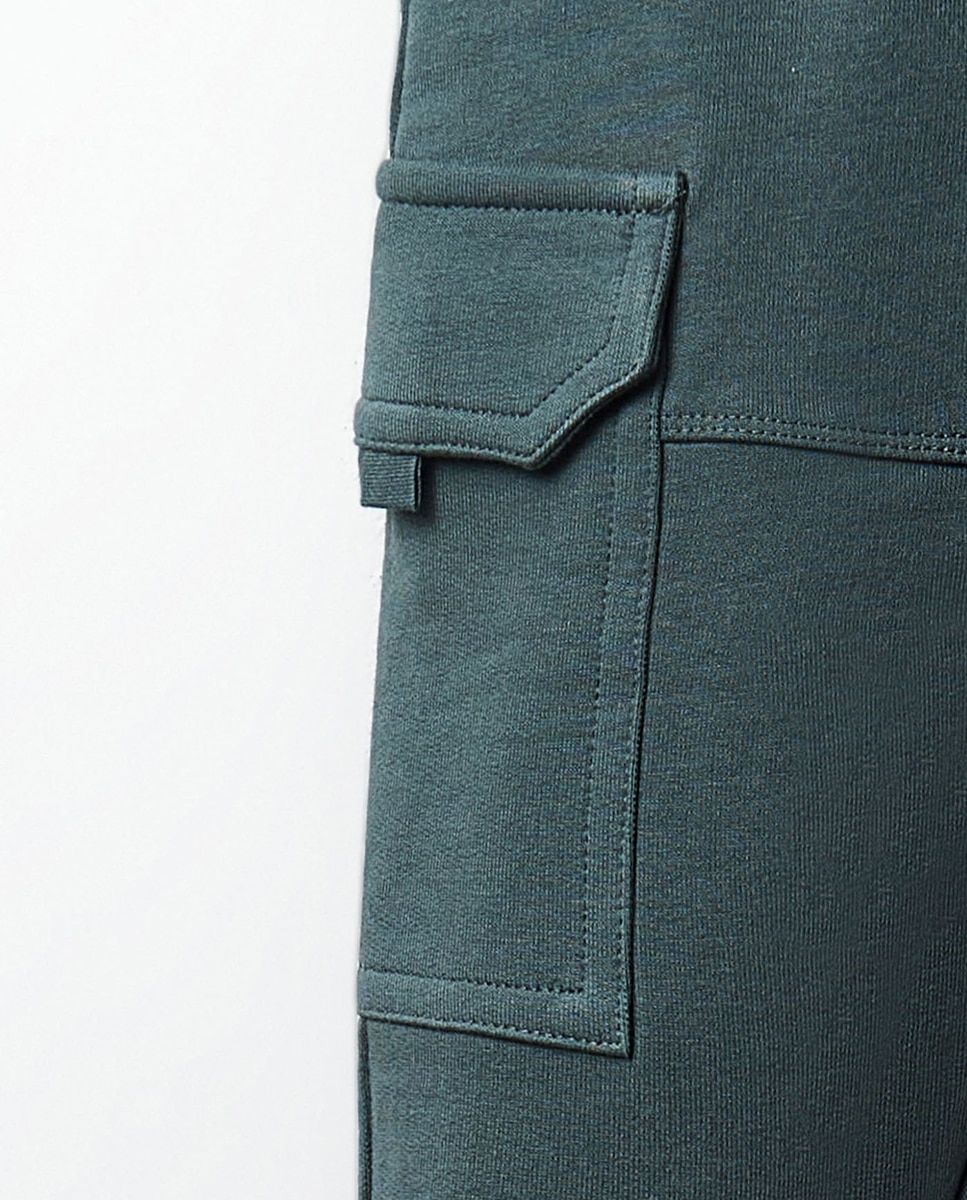Imagen 3 de Pantalon jogger cargo - Sfera - Verde Salvia Verde Salvia