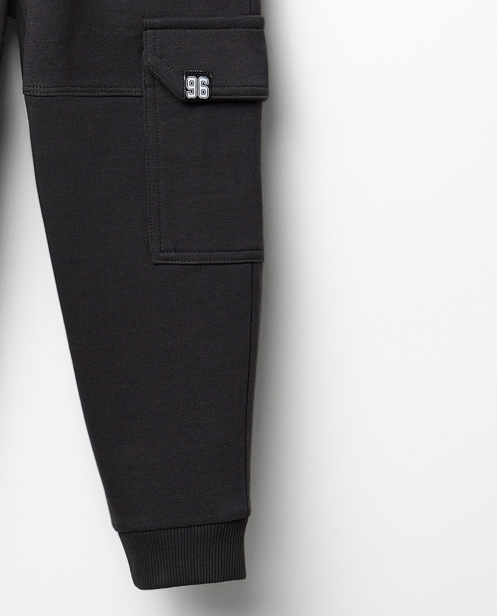 Imagen 3 de Pantalon jogger cargo - Sfera - 830 Antracita 830 Antracita