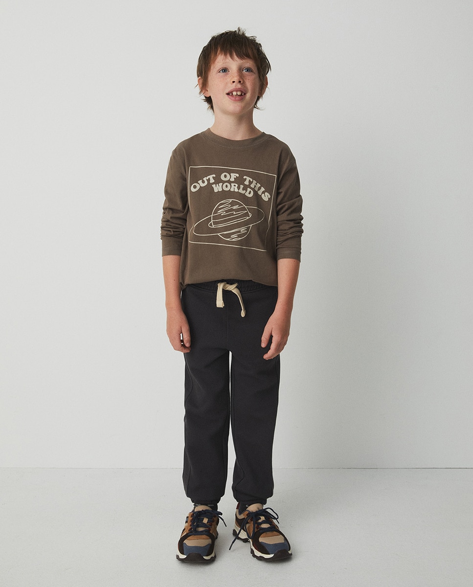 Imagen 0 de Pantalón felpa piqué