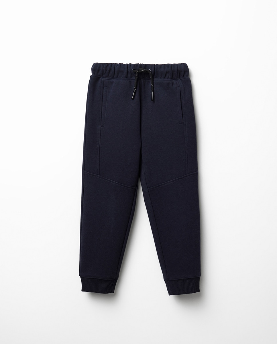 Pantalón interlock - Sfera - Azul marino Azul marino-1