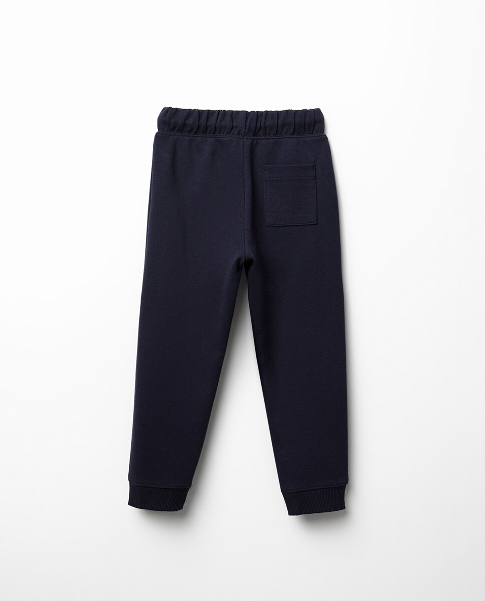 Pantalón interlock - Sfera - Azul marino Azul marino-5
