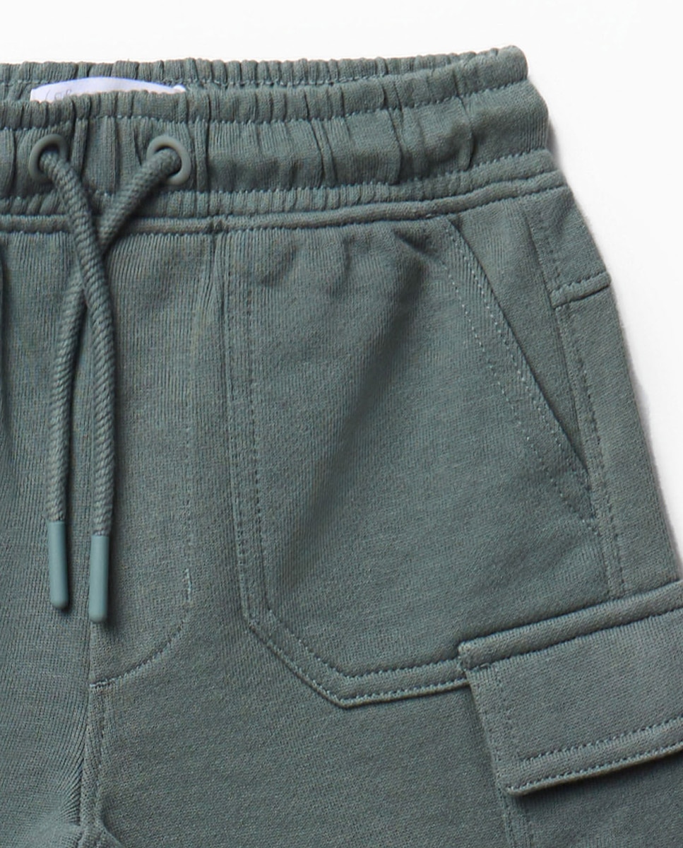 Bermudas Cargo Caqui-3