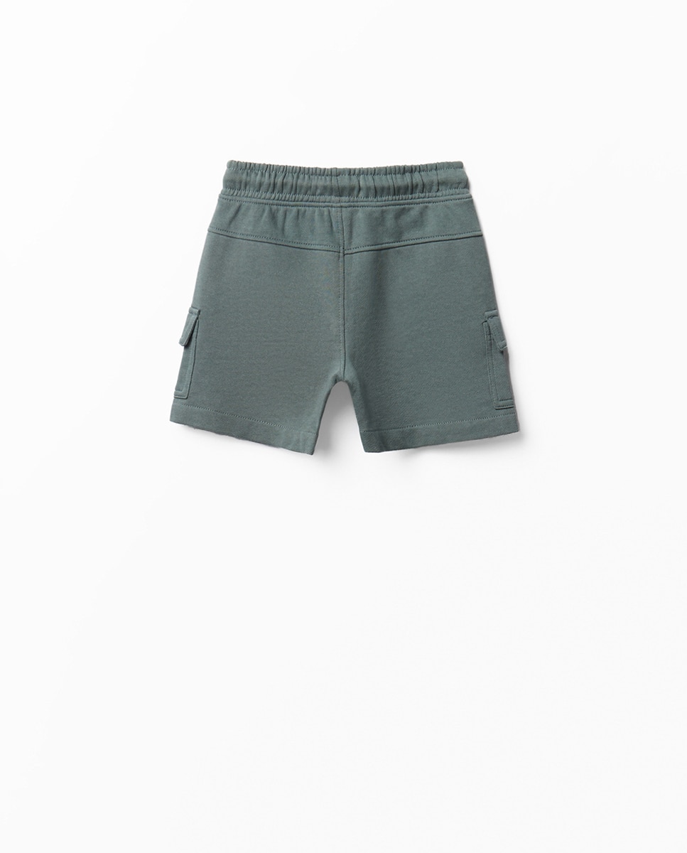 Bermudas Cargo Caqui-4