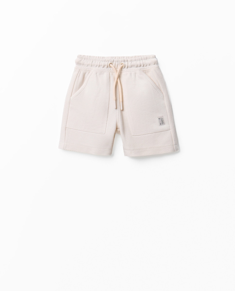 Imagem 0 de Bermudas Terry com Textura