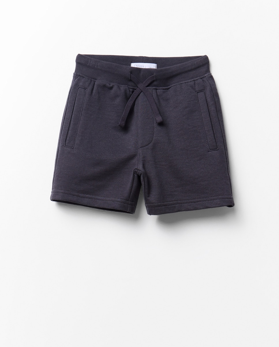 Bermudas Básicas Sfera Antracite-1