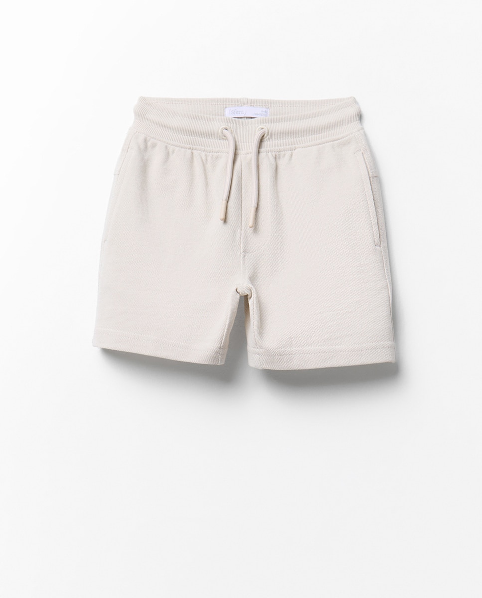Imagem 0 de Bermudas Básicas de Piqué