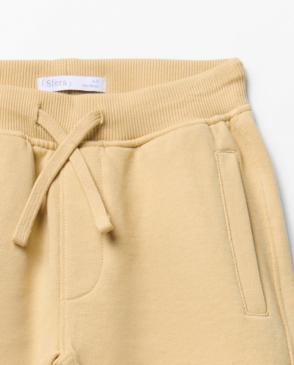 Bermudas Básicas Sfera Amarelo-3