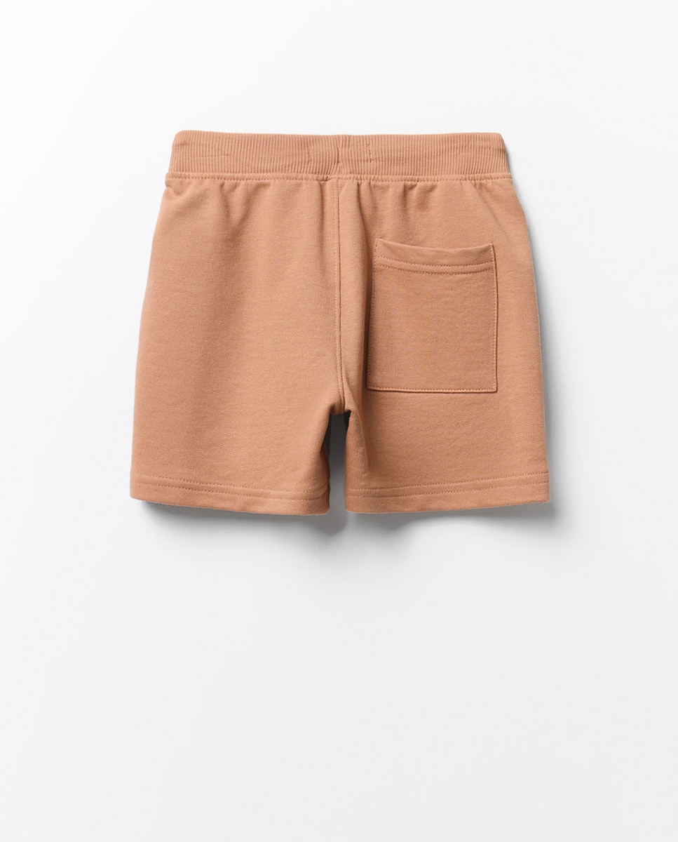 Bermudas Básicas Laranja-4
