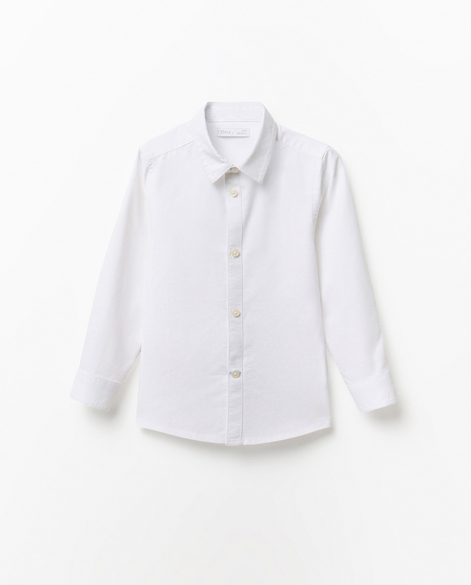 Camisa Oxford Lisa Branco-3