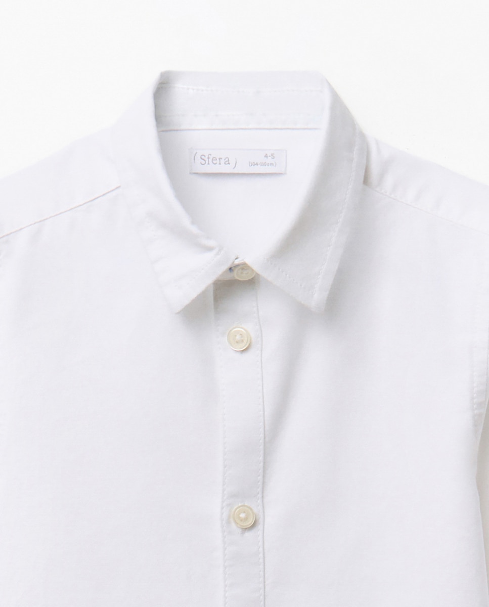 Camisa Oxford Lisa Branco-4