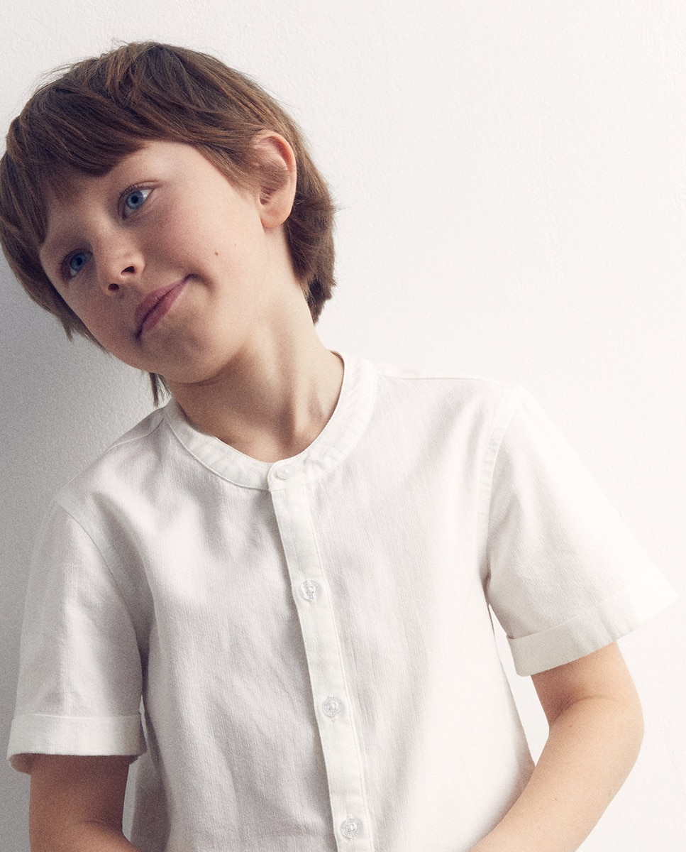 Camisa Dobby Branco-2