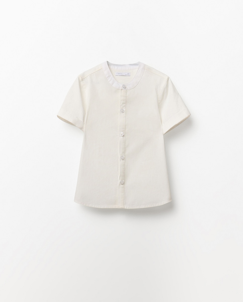 Camisa Dobby Branco-3