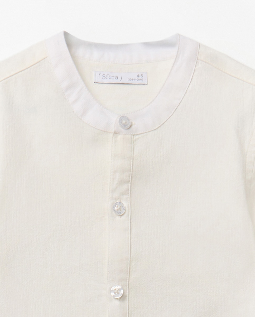 Camisa Dobby Branco-4