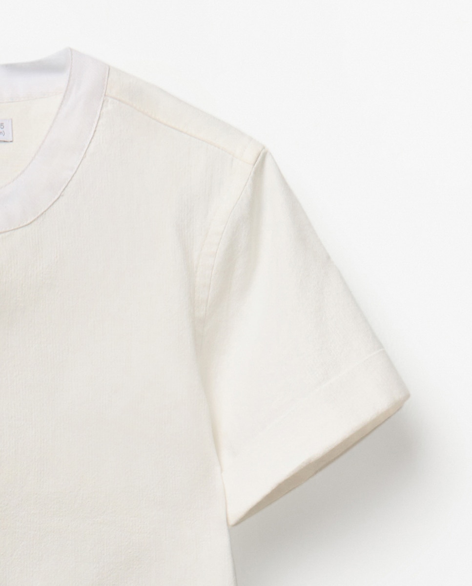 Camisa Dobby Branco-5