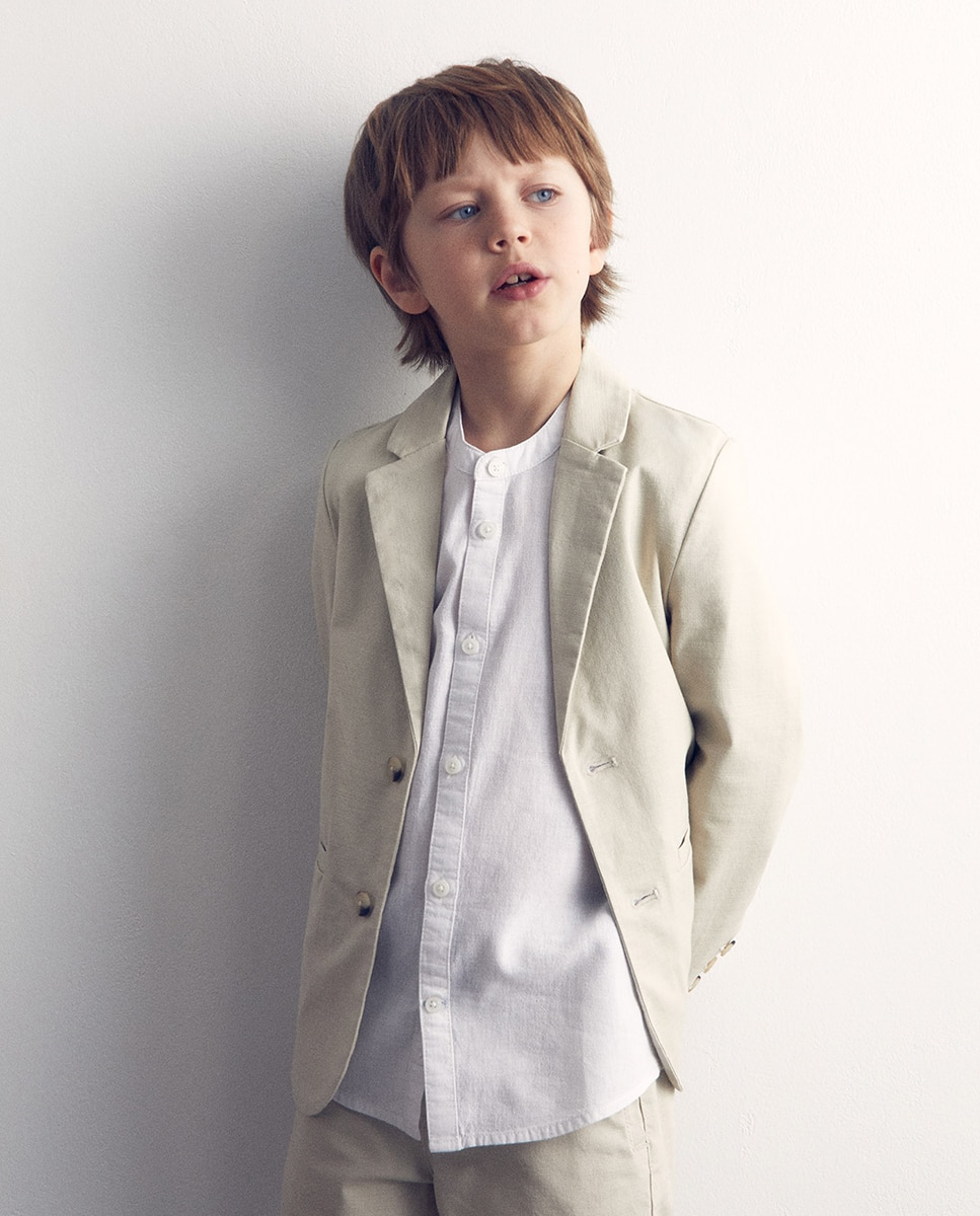 Camisa de Linho e Algodão Branco-2