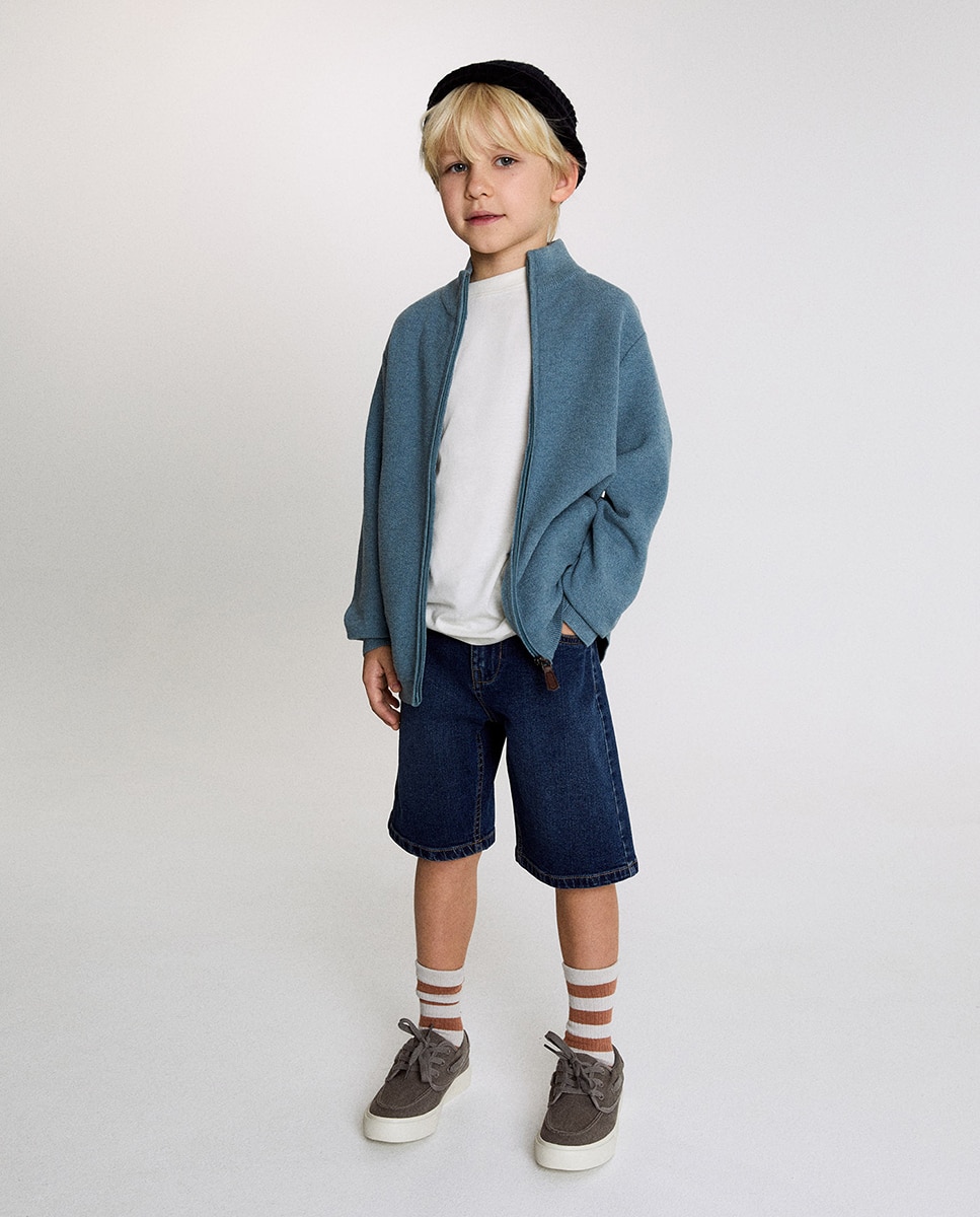 Imagem 0 de Cardigan com Fecho de Correr