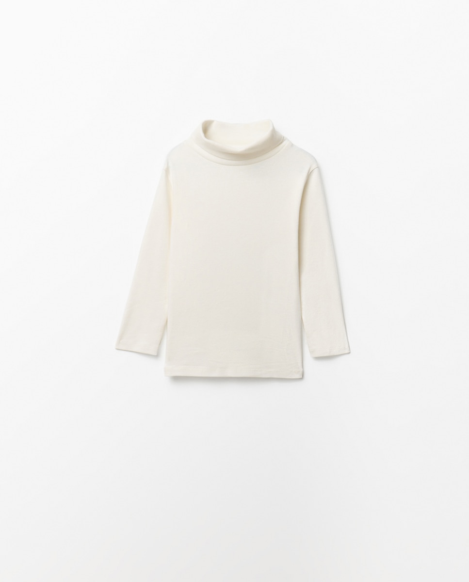 Camiseta cuello cisne - Sfera - Crudo Crudo-1