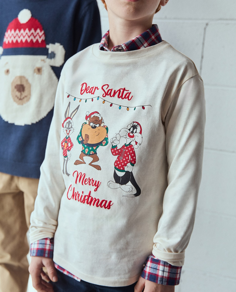 T-shirt Looney Tunes Cru-1