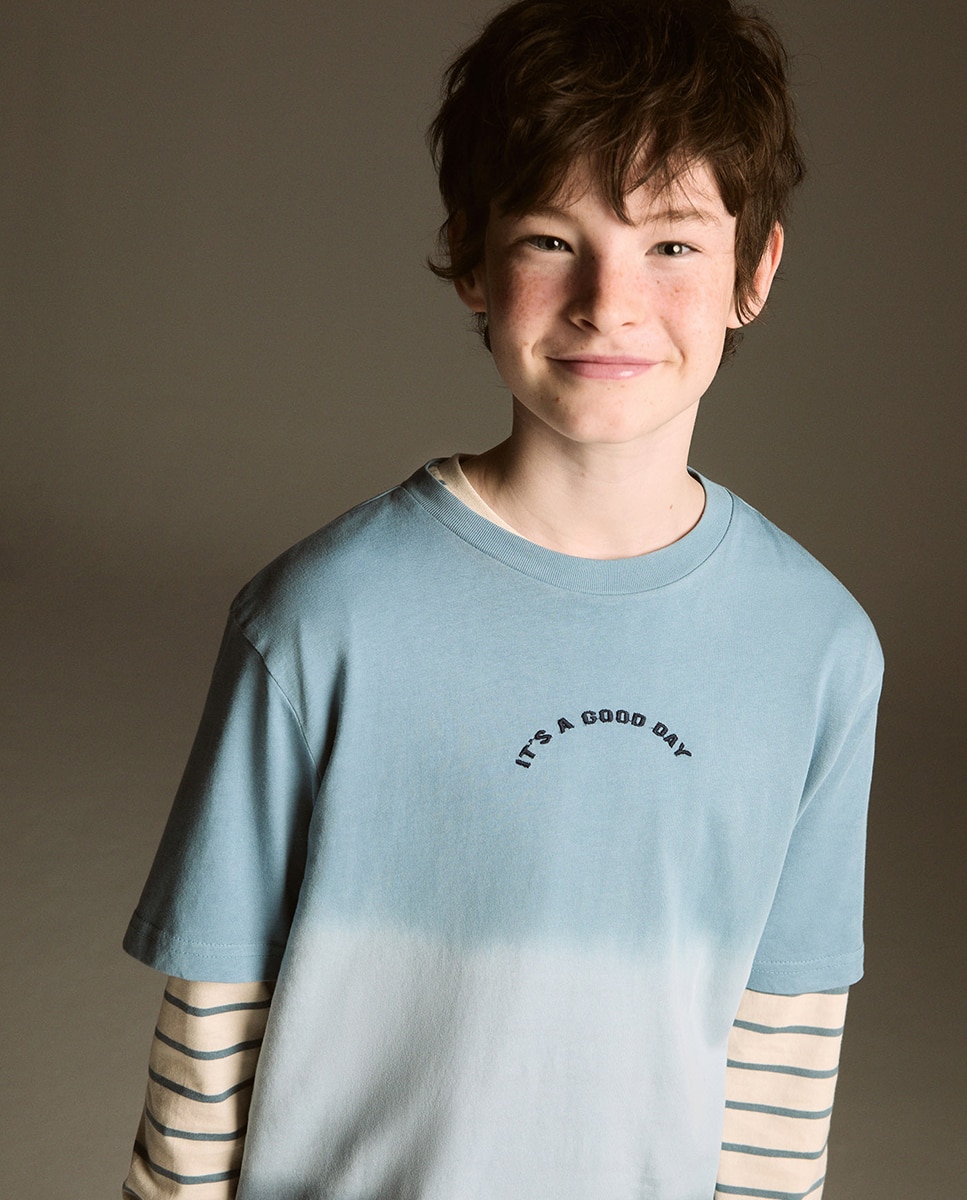 T-shirt Tie-Dye Sfera Azul-3