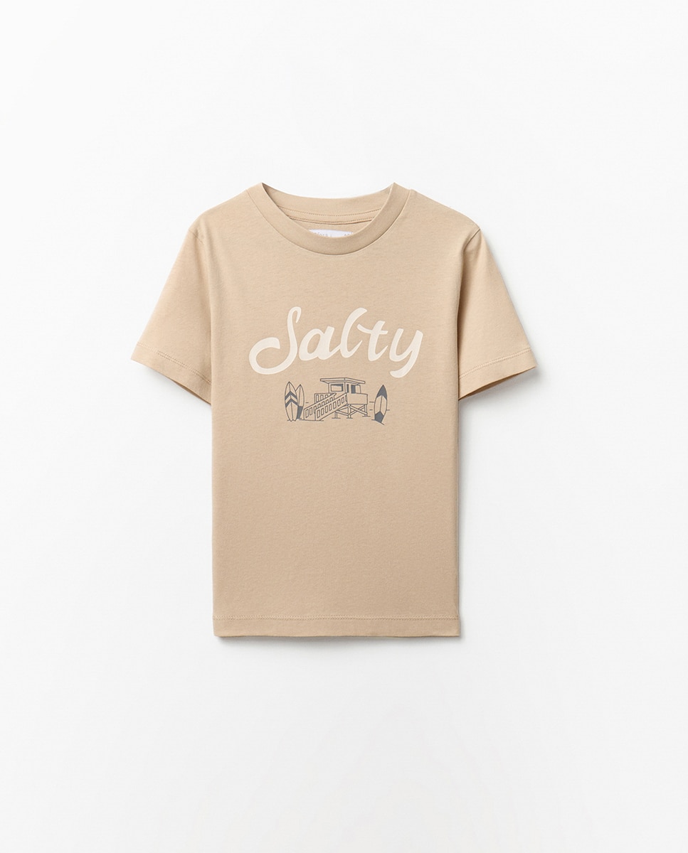T-shirt Salty Bege-1
