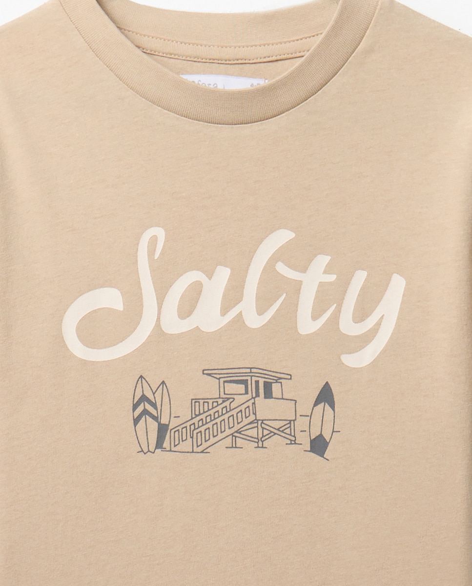 T-shirt Salty Bege-2