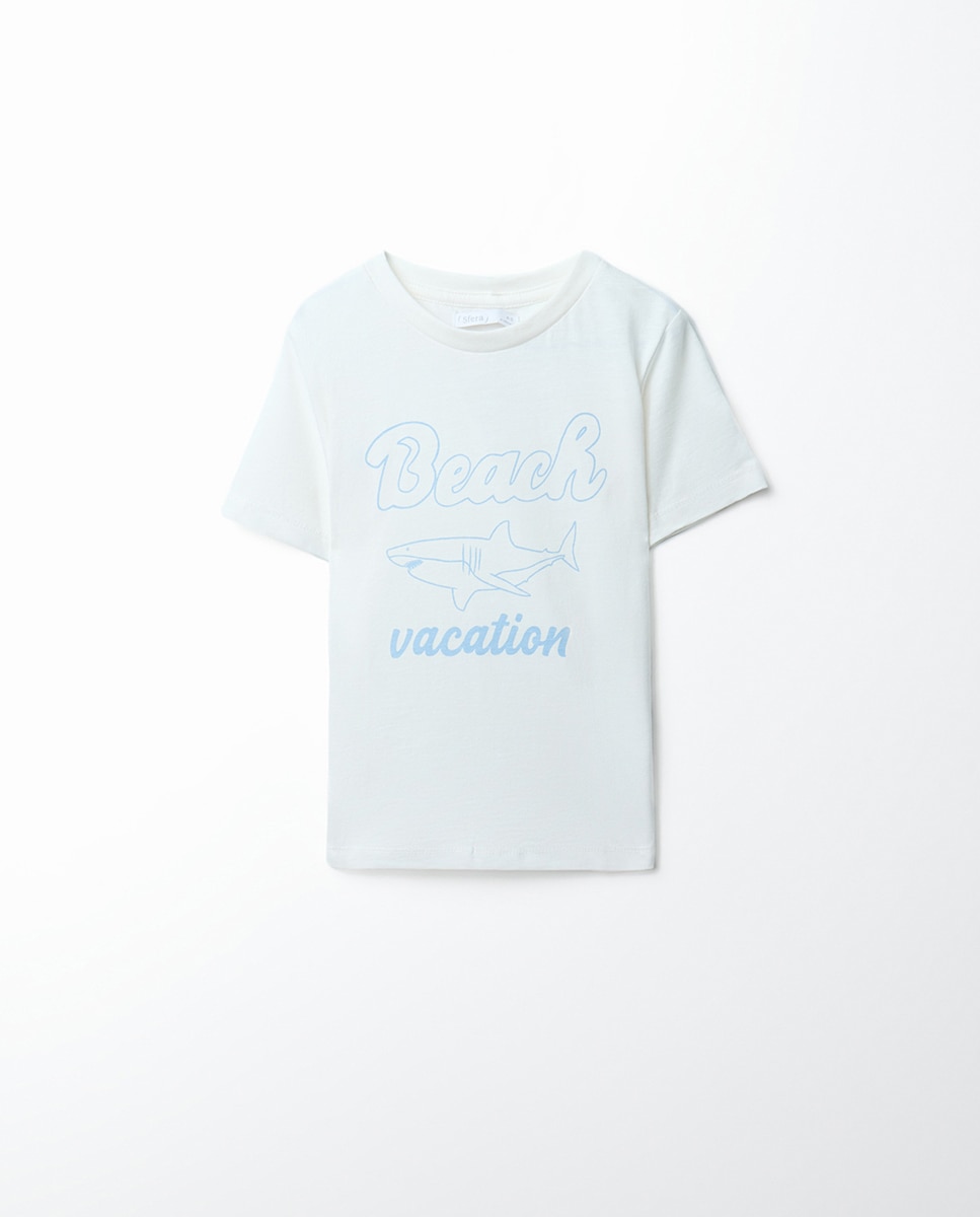 Imagem 0 de T-shirt básica estampada