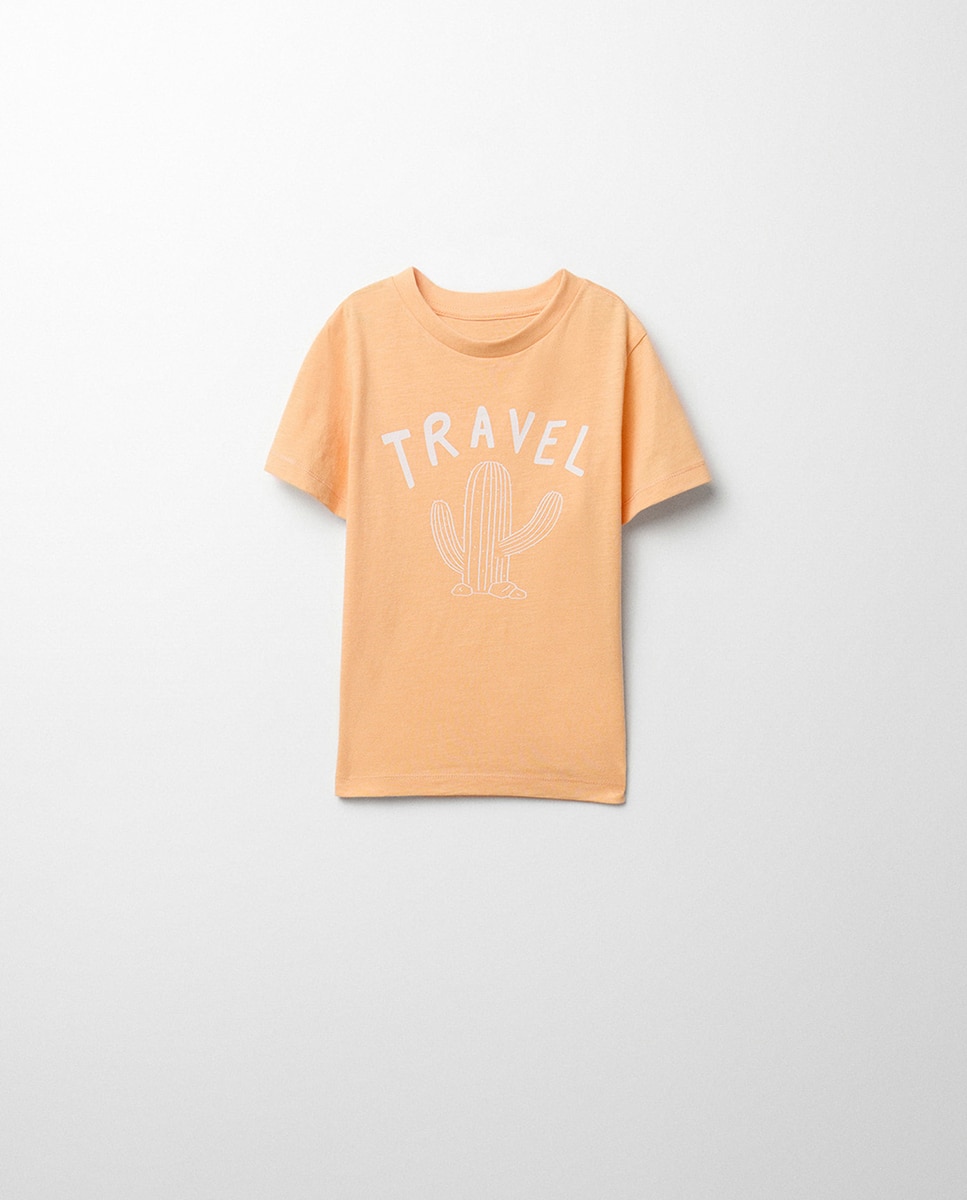 Imagem 0 de T-shirt básica estampada