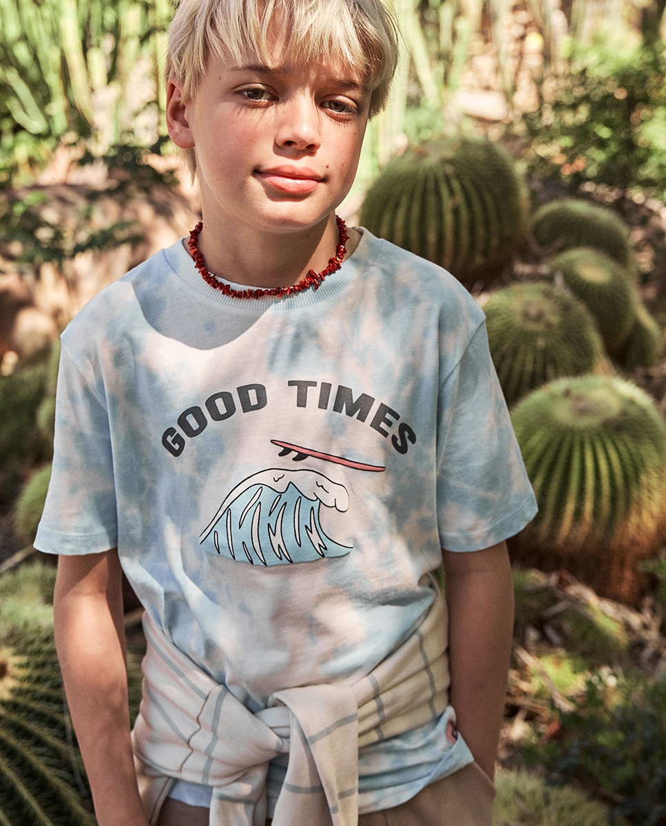 Imagem 0 de T-shirt Tie Dye Nebulosa