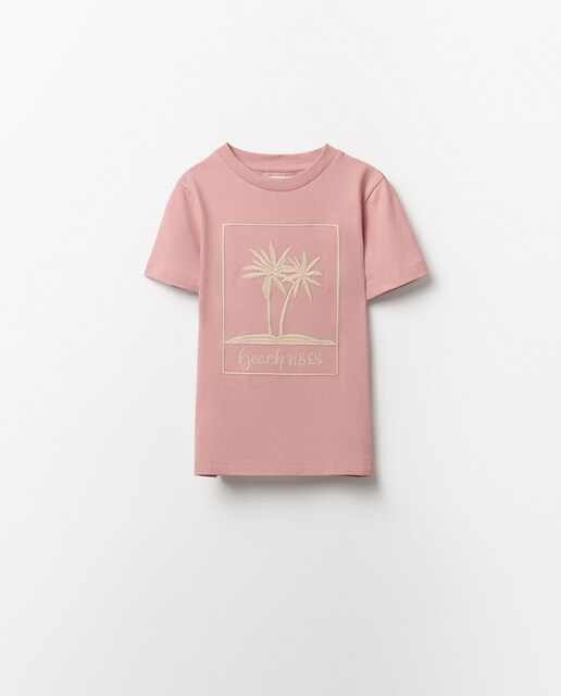 Imagen 0 de Camiseta palmera bordada