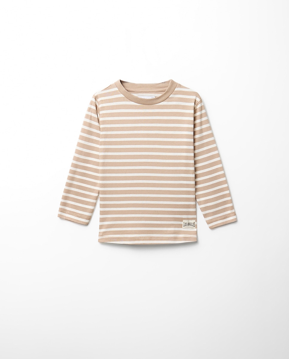 Imagem 0 de T-shirt Básica às Riscas